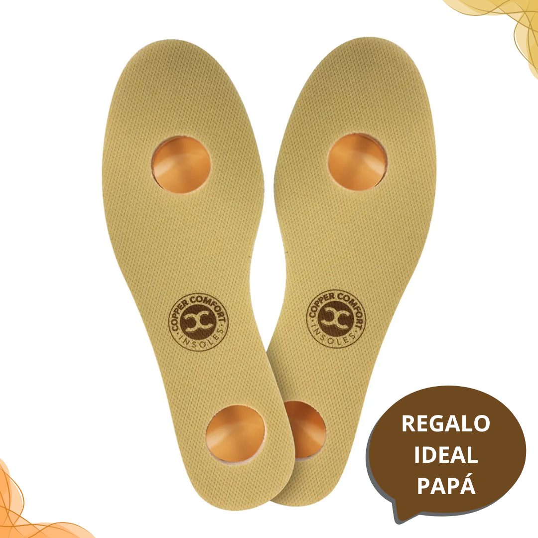 Plantillas de Cobre Copper Comfort – Alivio de Dolores y Pies Cansados