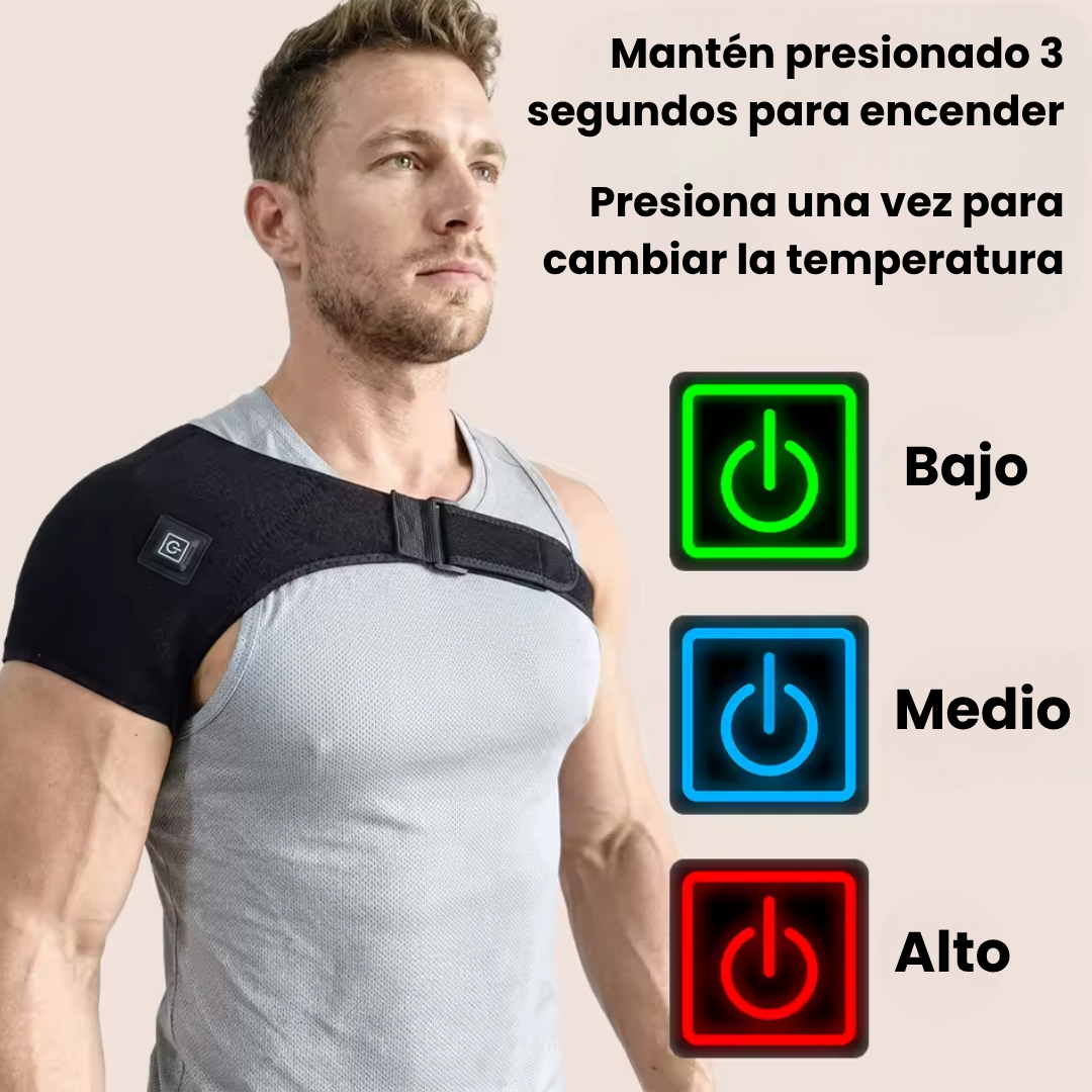 ThermaShoulder: Hombrera Terapéutica con Calor Activo Pro