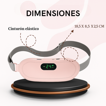 Cinturón Térmico con Masaje Vibratorio para Bienestar Femenino ⭐