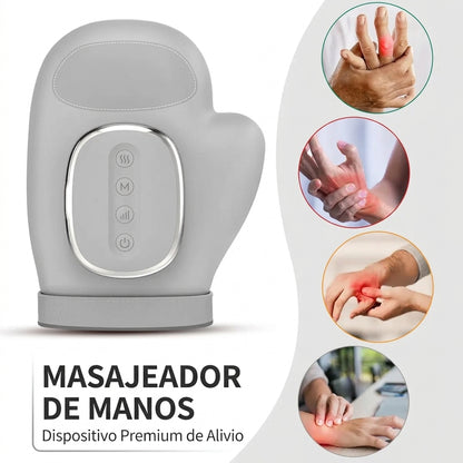 Masajeador de Manos para el Confort de la Artritis: Calor + Compresión + Masaje