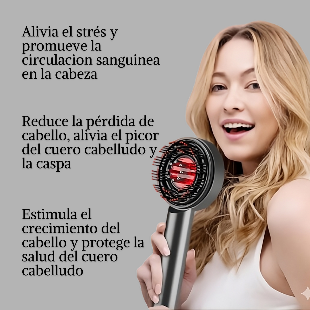 Masajeador Capilar Zen-Stim™ - Terapia LED y Crecimiento