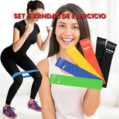 Set 5 Bandas de Ejercicio