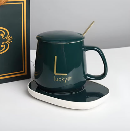Taza Con Calentador Electrico