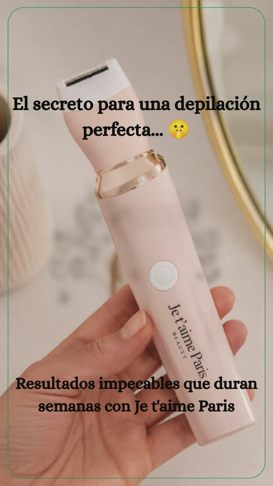 Je t'aime Paris – Depiladora Femenina 4 en 1 Recargable